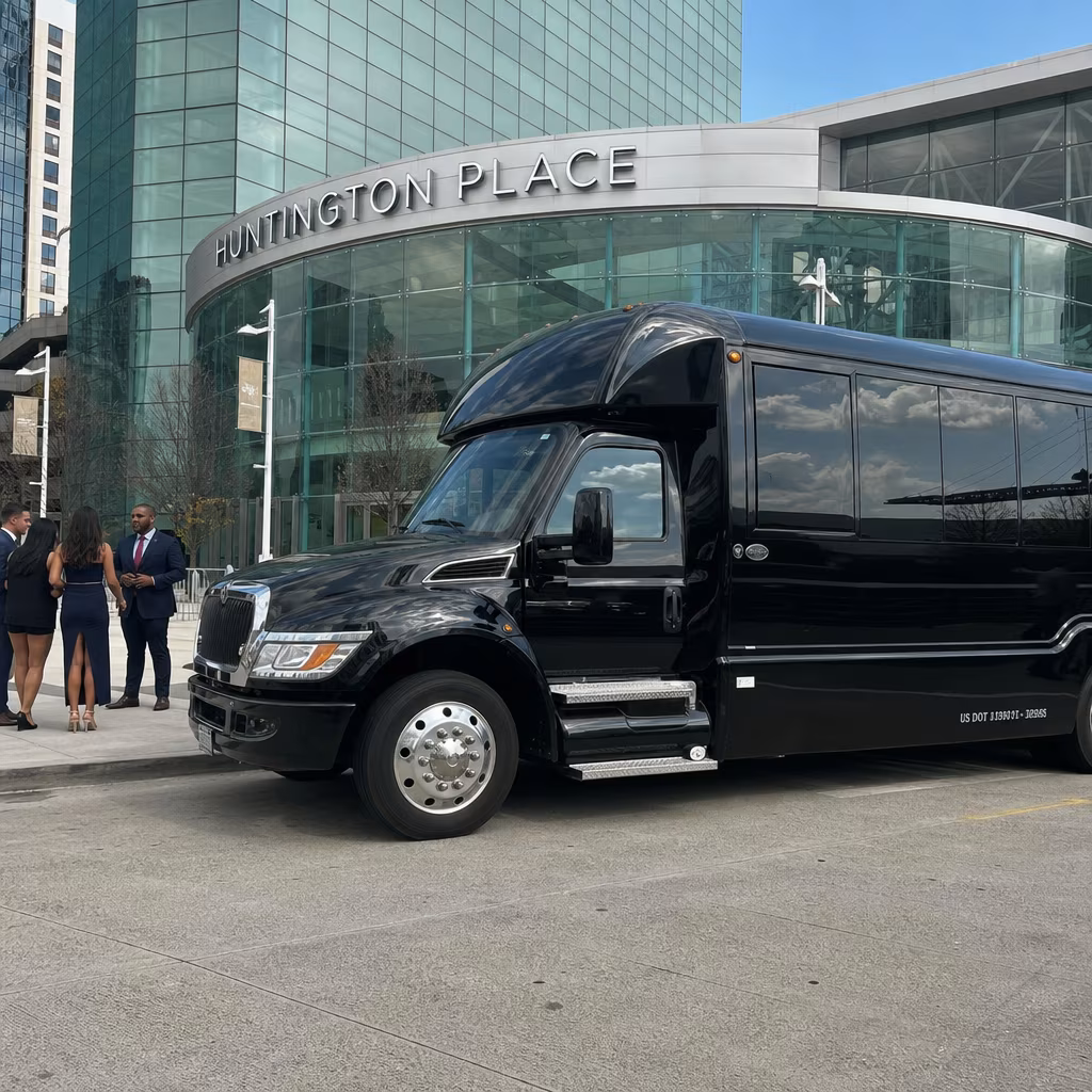 Rent a Bus to Huntington Place