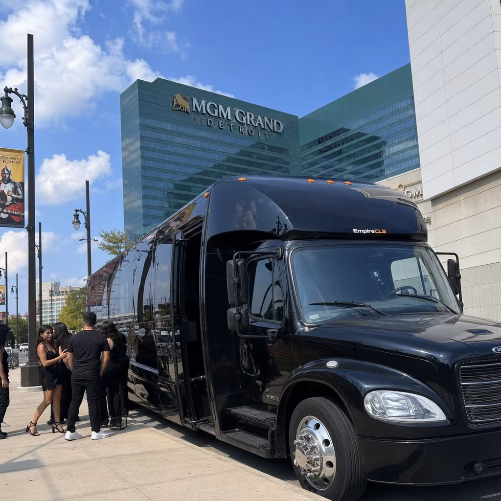 Party Bus to MGM Grand Detroit