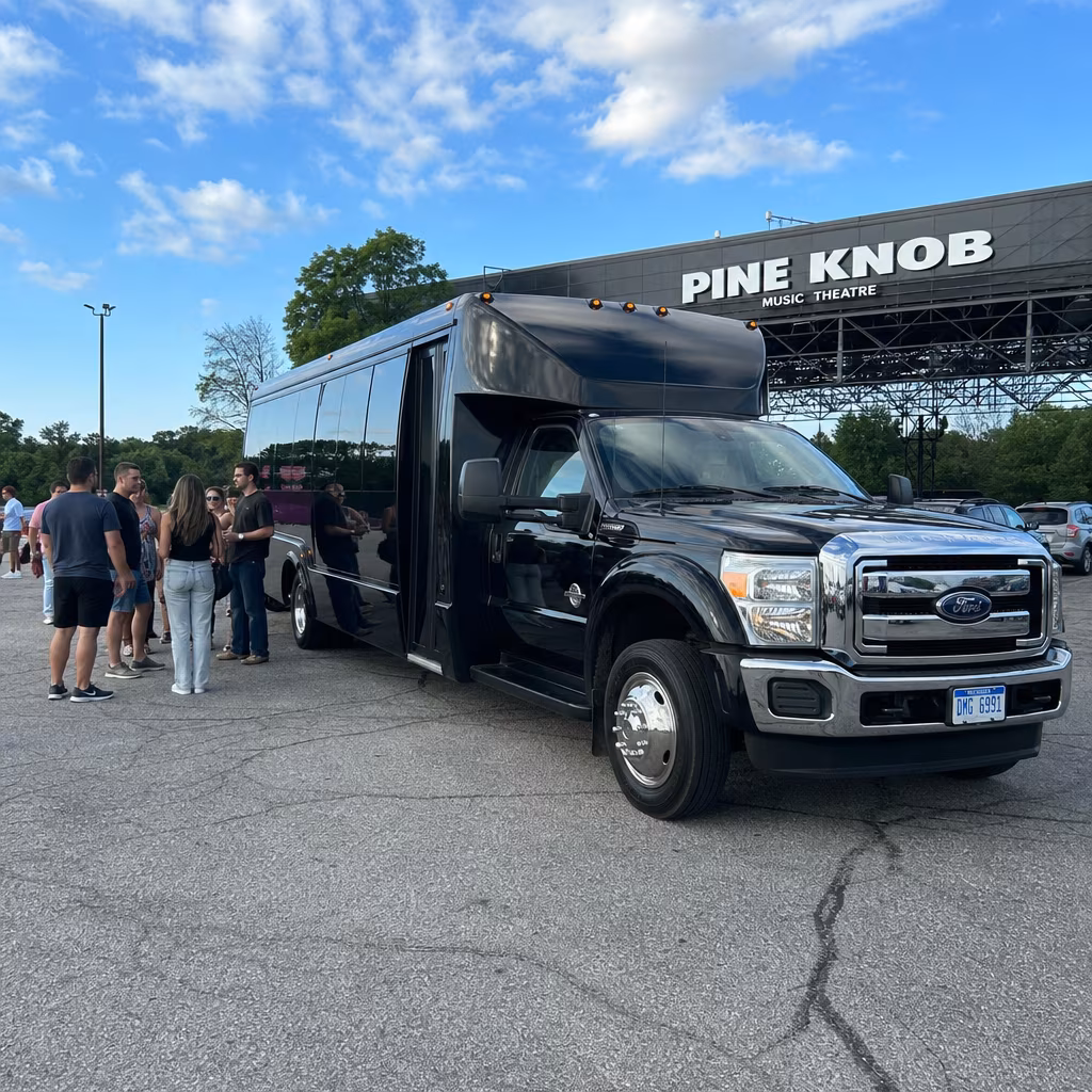 Rent a Bus to Pine Knob Music Theatre