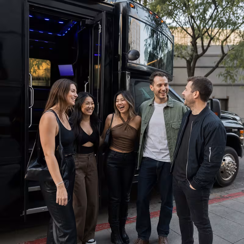Detroit Concert Transportation fleet vehicle