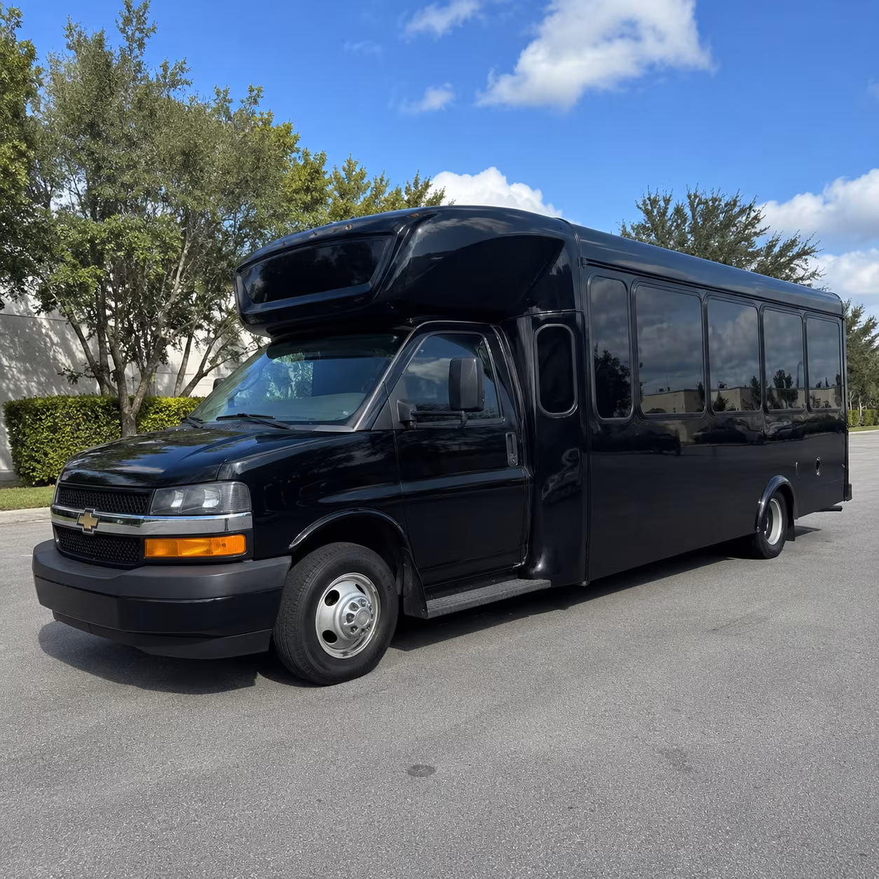 Detroit Bachelor & Bachelorette Transportation party bus exterior