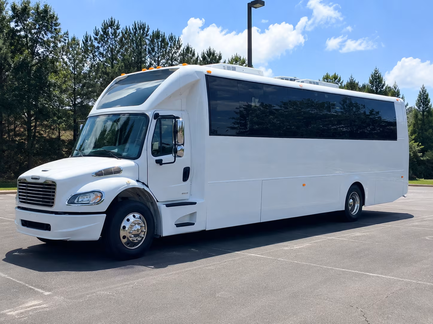 Detroit Concert & Music Festival Transportation party bus exterior