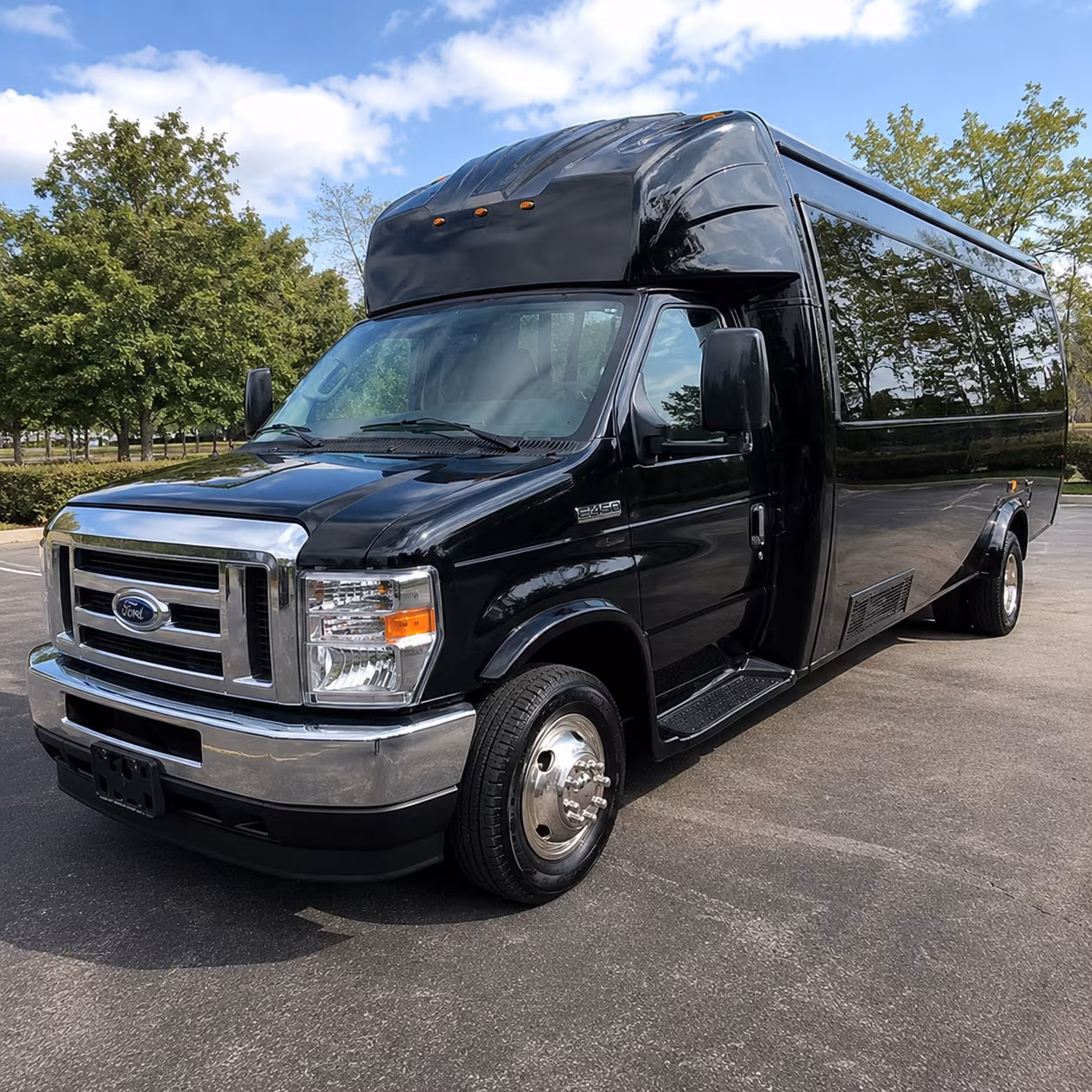 Detroit Concert & Music Festival Transportation onboard seating