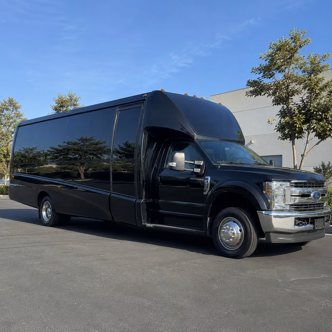 Detroit Concert & Music Festival Transportation party bus exterior