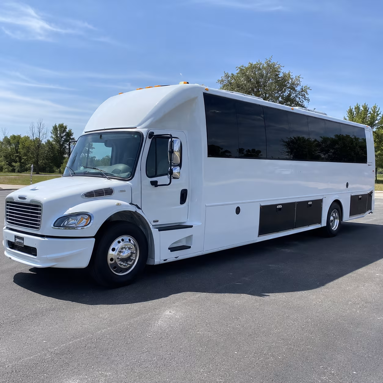 Detroit Sporting Event Transportation onboard seating