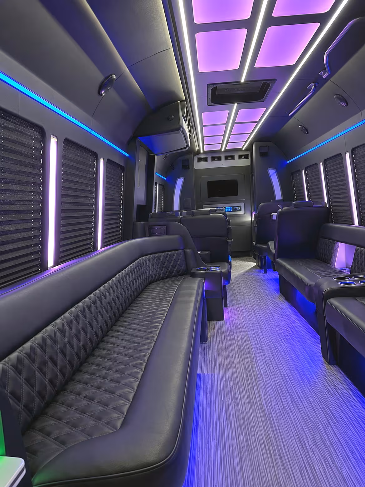 Detroit Winery Tour & Pub Crawl Transportation onboard seating