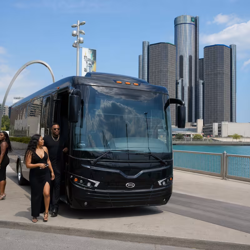 Hart Plaza & Detroit Riverfront