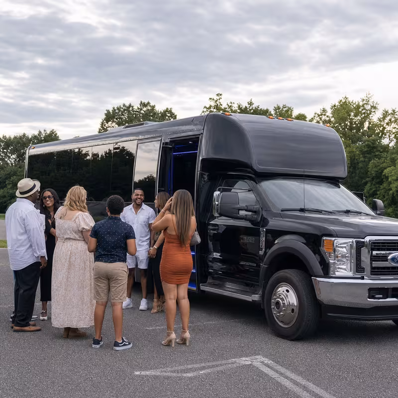Detroit Private Event Transportation fleet vehicle