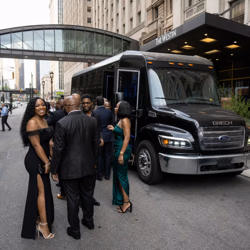 Private event transportation