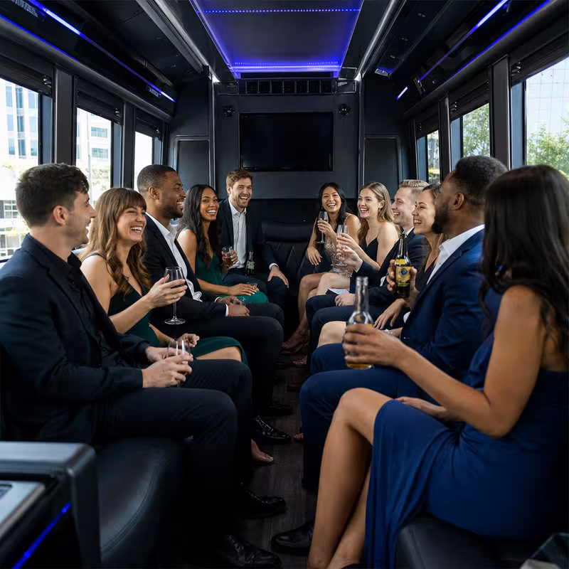 Detroit Prom & Homecoming Transportation fleet vehicle