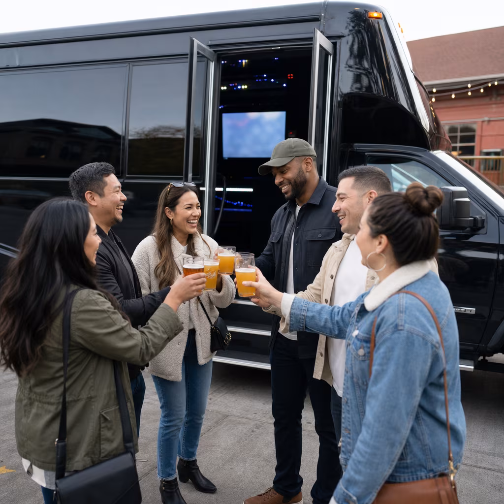 Detroit Winery Tour & Pub Crawl Transportation