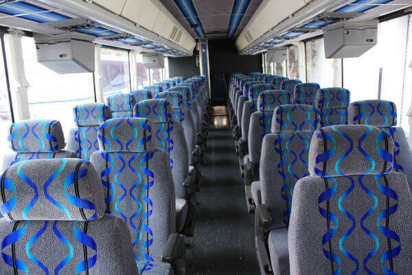Detroit 40 Passenger Coach Bus Interior