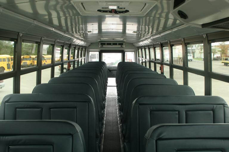 Detroit 47 Passenger School Bus Interior