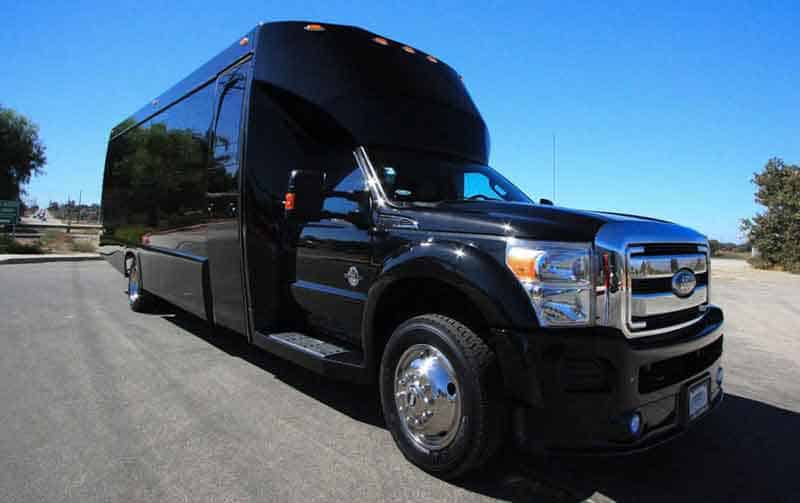 Clinton 30 Passenger Party Bus Black