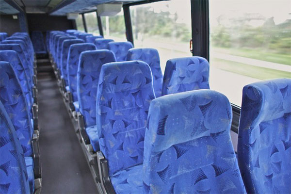 Detroit 56 Passenger Motor Coaches Interior